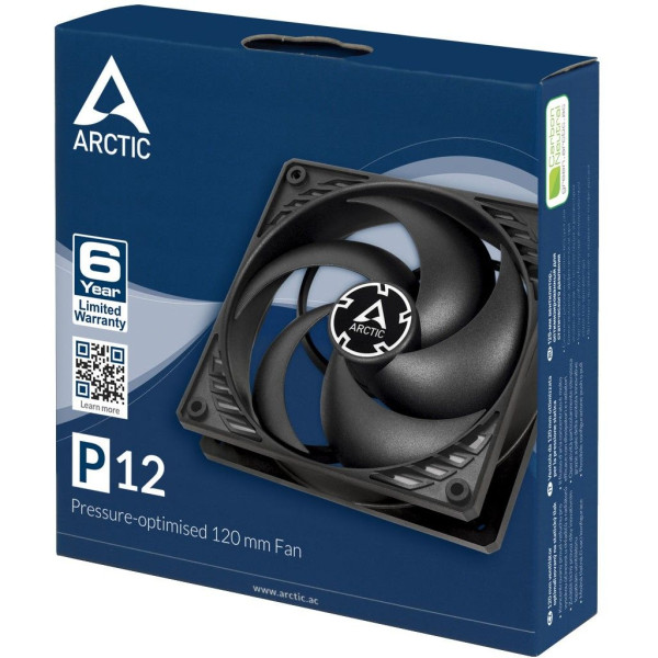 Kuler 120mm Arctic P12 black/black - Image 2