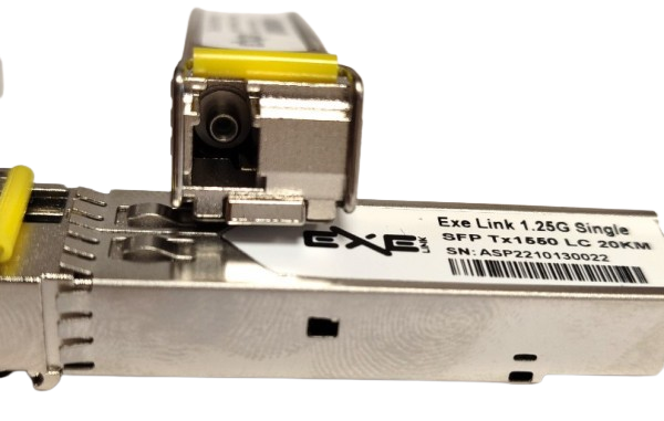 Exe Link Transceiver (optički modul), 1.25G BIDI SFP Tx1550nm/Rx1310nm LC 20km SM - Image 2