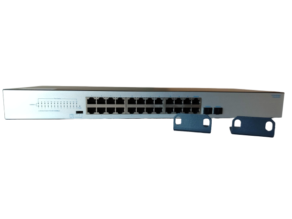 ExeLink SG1026-V2 switch za Rack sa 24x10/100/1000 Base-T; 2x1000 Base-X SFP porta - Image 2
