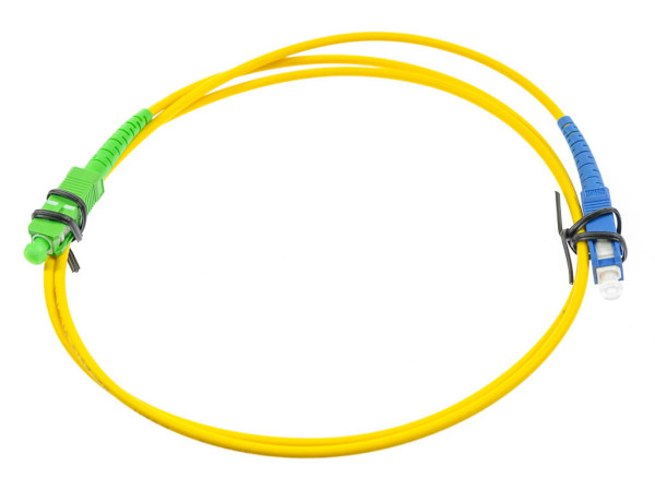 Opton optički Patchcord SC/APC-SC/UPC SM simplex 1m G652.D - Image 2