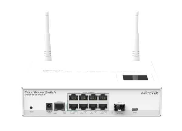 MikroTik Cloud Router Switch CRS109-8G-1S-2HnD-IN