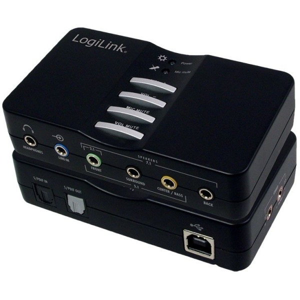 Eksterna USB muzička kartica LogiLink Soundbox 7.1 - Image 2