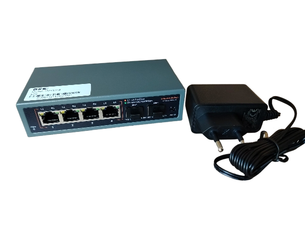 ExeLink SMX1006 switch 4x1/2.5G Base-T;2x1G/10 GE Base-X SFP+ porta - Image 3