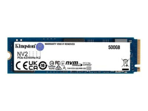Kingston SSD NV2-500GB-M.2 2280 PCle 4.0x4 NVMe