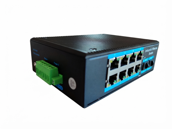 ExeLink ISG1010 neupravljivi industrijski switch 8x10/100/1000 Base-T porta 2x1000 Base-X SFP Port - Image 2