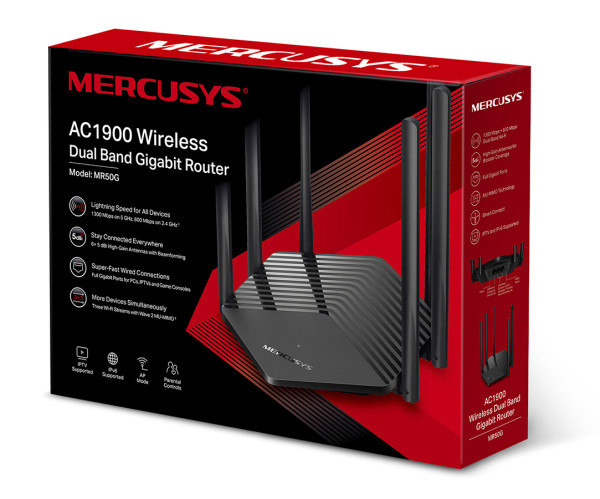 Mercusys MR50G AC1900 Wireless Dual Band Gigabit Router - Image 2