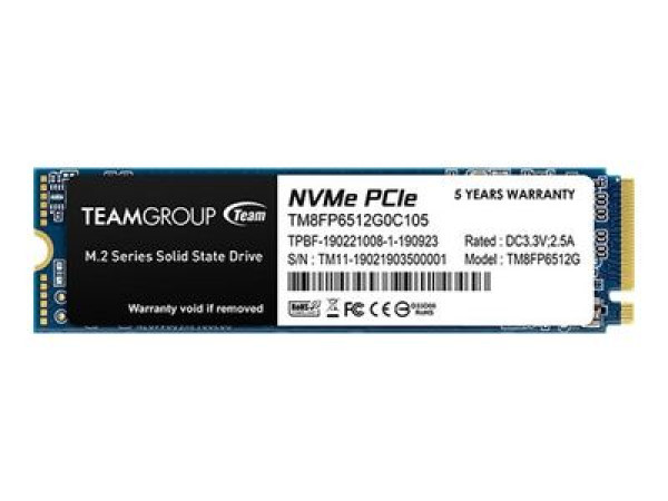 SSD Team Group MP33-512-M.2 2280- PCle 3.0x4 NVMe
