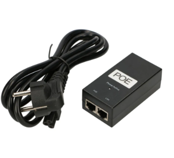 EXTRALINK POE-24-24W-G Gigabit power adapter witch ac cable - Image 2