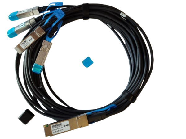 ExeLink XQ+BC0003-XS+ QSFP28 to SFP28 Direct Attach Cable - Image 3