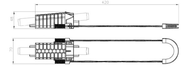 Zatezna stezaljka DN 525R sa oprugama - Image 2