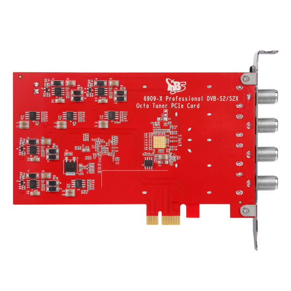 TBS6909-X V2 DVB-S2X/S2/S Octa Tuner PCIe Card Compatible with Tvheadend - Image 3