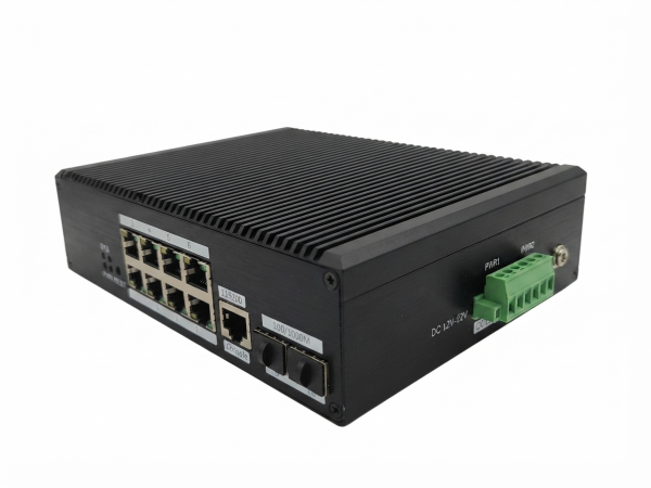 ExeLink ISG2510-V2 upravljivi industrijski switch 8x10/100/1000 Base-T porta 2x1000 Base-X SFP port - Image 2