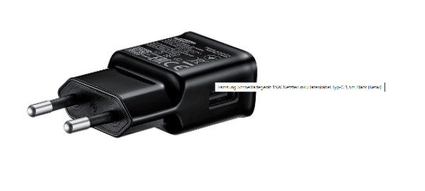 Brzi punjač Samsung tip C 1,5m crne boje - Image 2