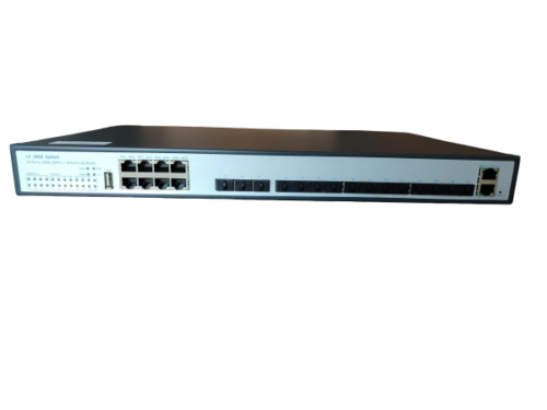 ExeLink SX3715S switch za Rack 15x1G/10G Base-X SFP+, 8x10/100/1000 Base-T porta,2 modularna ležišta za napajanje, L3