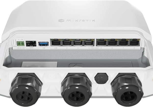 MikroTik RB5009UPr+S+OUT outdoor case with RouterOS L5 license - Image 3