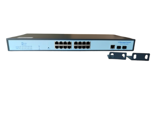 ExeLink SG2518 switch za Rack sa 16x10/100/1000 Base-T;2x1000 Base-X SFP porta L2 Managed - Image 2