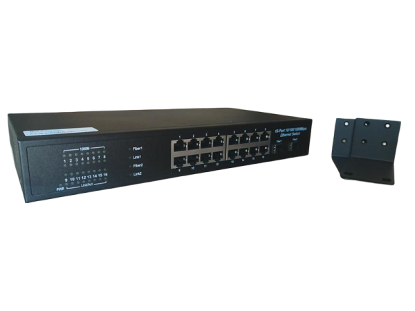 ExeLink SG1018D swich za Rack, 16x10/100/1000 Base-T, 2x1000 Base-X SFP porta - Image 3