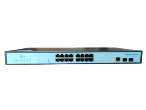 ExeLink SG2518 switch za Rack sa 16x10/100/1000 Base-T;2x1000 Base-X SFP porta L2 Managed