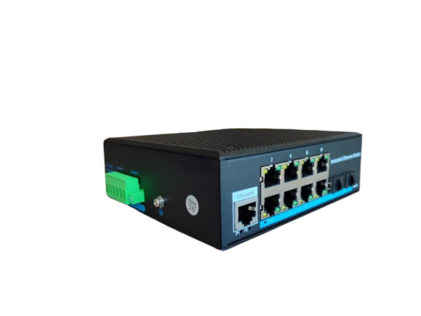 ExeLink ISG2510P upravljivi industrijski switch 8*10/100/1000 Base-T ports (POE/POE+) 2*1000 Base-X SFP porta - Image 2