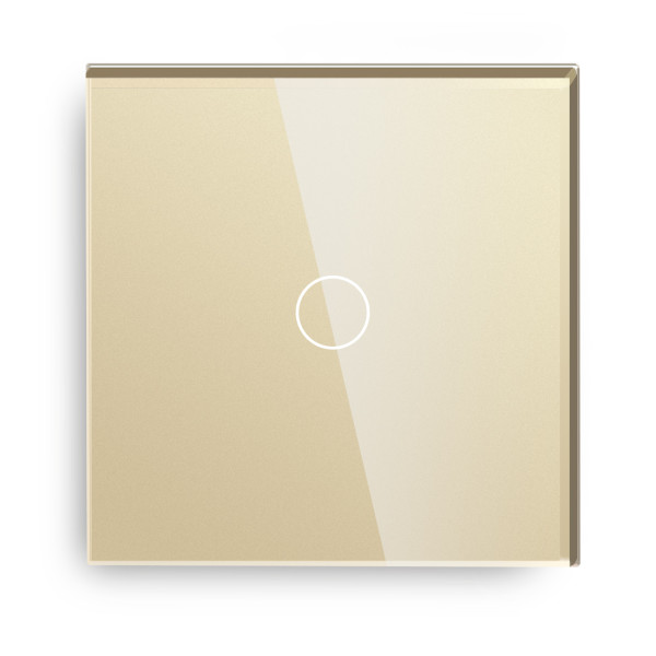Wi-Fi pametni prekidač 1G TUYA Zlatni (WIFI TOUCH SWITCH)