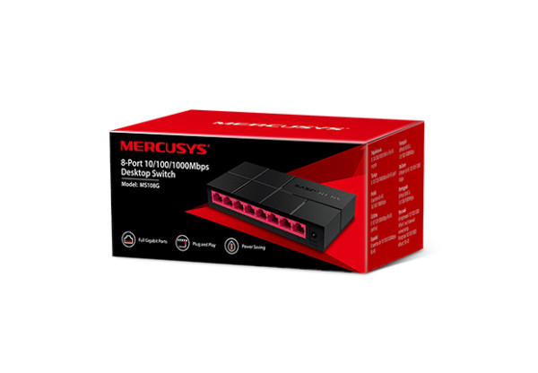 Mercusys MS108G switch 8x Gigabitni Ethernet - Image 2