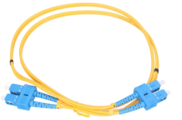 Extralink SC/UPC-SC/UPC PVC, Single Mode, Duplex, G652D, 3mm, 2m