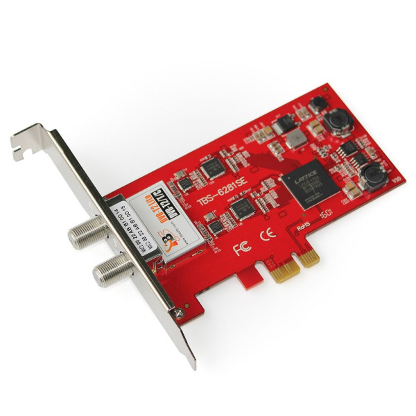 TBS6281SE DVB-T2/T/C TV Tuner PCIe Card - Image 2