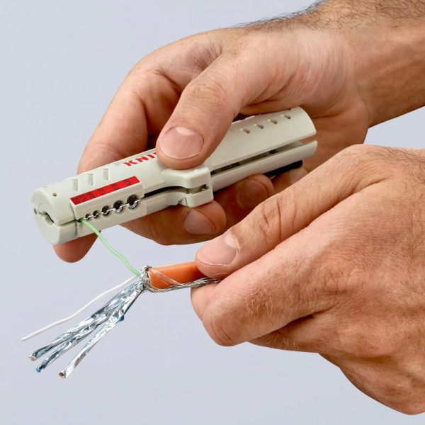 KNIPEX 16 65 125 SB alat za skidanje izolacije sa UTP kablova - Image 2