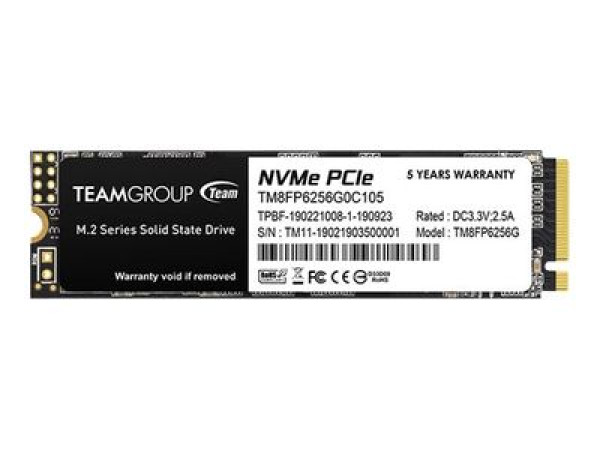 SSD Team Group MP33-256GB-M.2 2280-PCle 3.0x4 NVMe