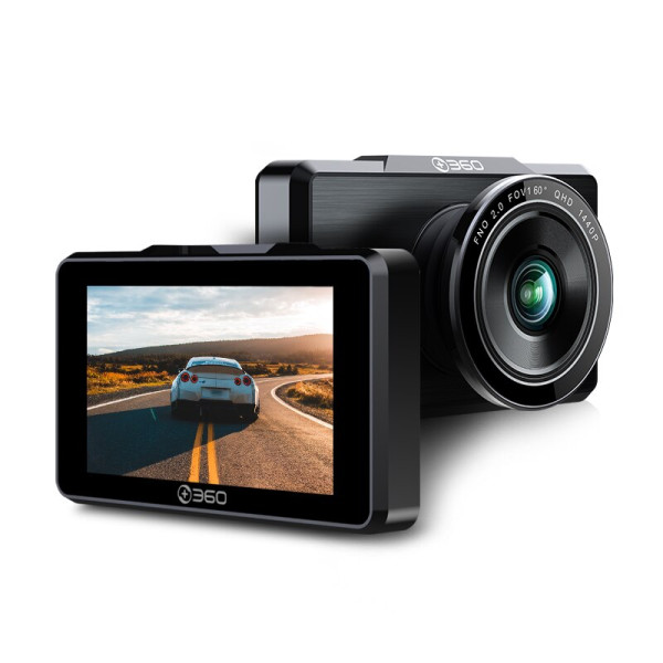 360 G500H DASH CAM SET FRONT+ REAR CAMERA 1440P, GPS, WITHOUT SD CARD - Image 2