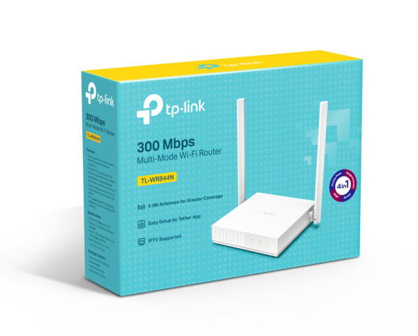 TP-Link WR844N Wireless router N300 - Image 2