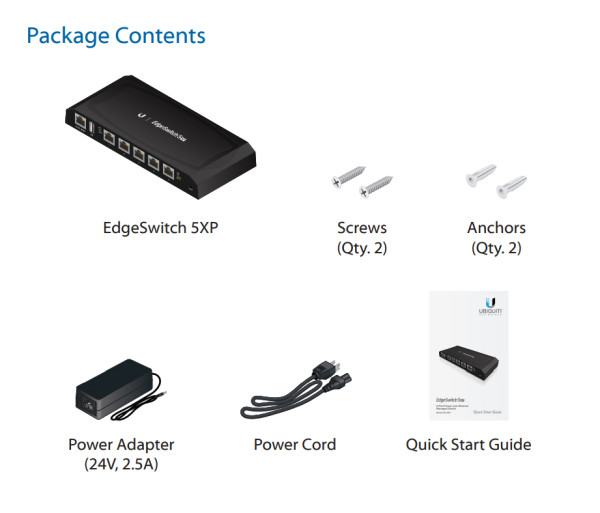Ubiquiti ES-5XP EdgeSwitch 5x Giga Poe - Image 2