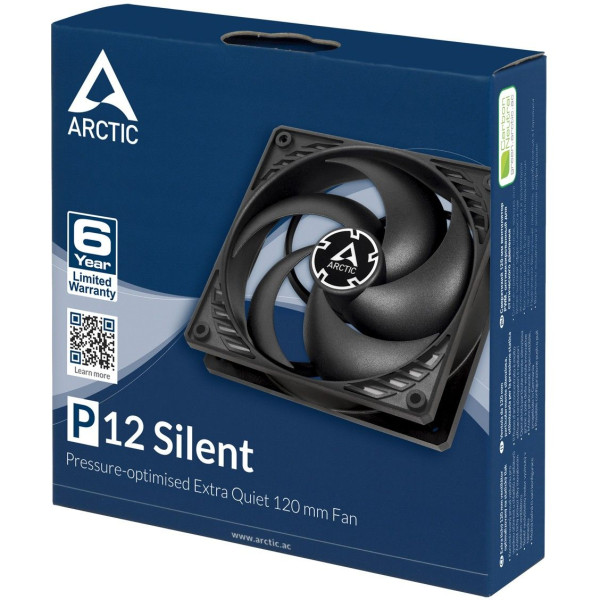 Kuler 120mm Arctic Cooling P12 silent black - Image 2