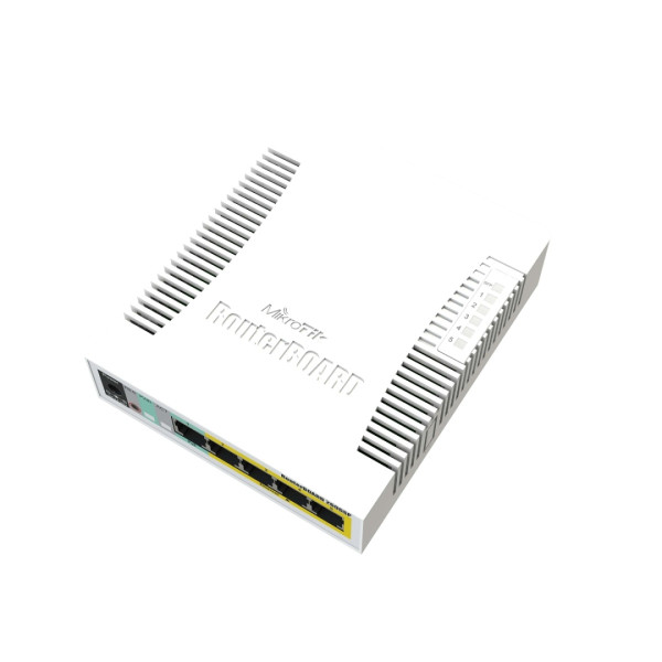 MikroTik CSS106-1G-4P-1S RB260GSP with SwitchOS and indor case - Image 4