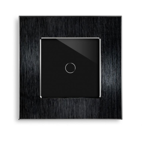 1G Wi-Fi pametni prekidači AL NN Crni (WIFI TOUCH SWITCH)