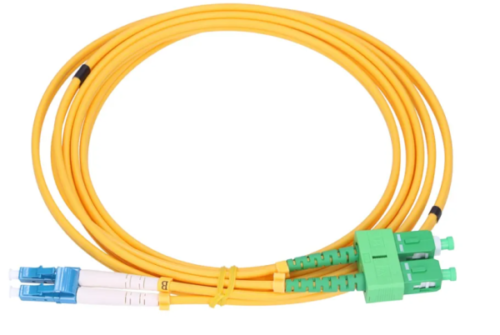 Extralink LC/UPC-SC/APC Single Mode, Duplex, G652D, PVC, 3mm, 2m