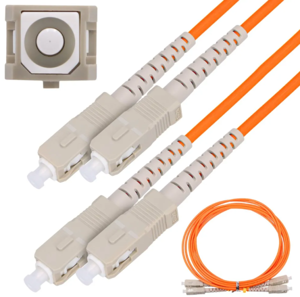 Extralink SC/UPC-SC/UPC Multi Mode, Duplex, 50/125, 3mm, 2m - Image 2