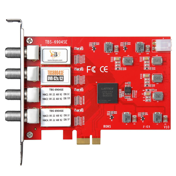 TBS6904SE DVB-S2X Quad Tuner PCIe Card - Image 3