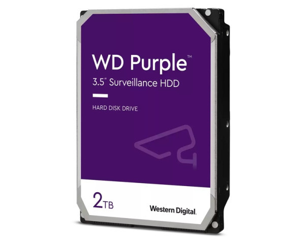 Hard Disk HDD WD 2TB WD23PURZ SATA3 256MB 5400rpm