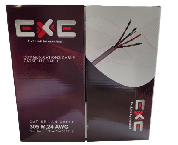 Kabl UTP CCA cat5e indoor ExeLink 305m - Image 3