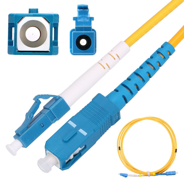 Extralink LC/UPC-SC/UPC Single Mode, Simplex, G652D, 3mm, 2m - Image 2