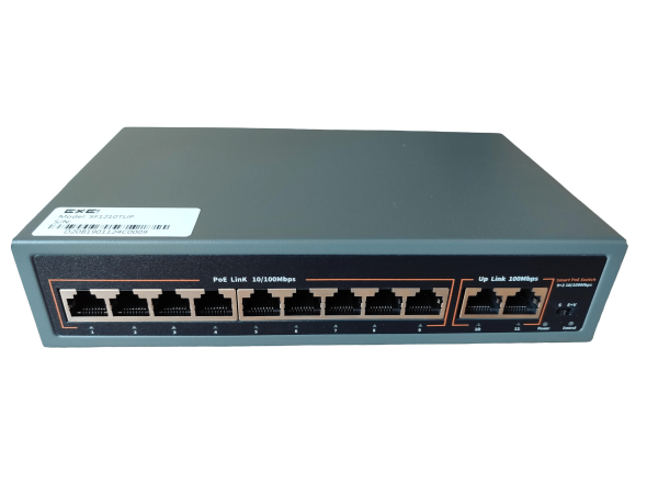 ExeLink SF1210TUP neupravljivi switch 8x10/100 Base-TX, 2x10/100 Base-TX porta - Image 2