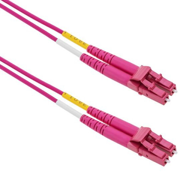 Otički patch cabl LC/UPC-LC/UPC Multi Mode, Duplex, OM4 50/125, 25m