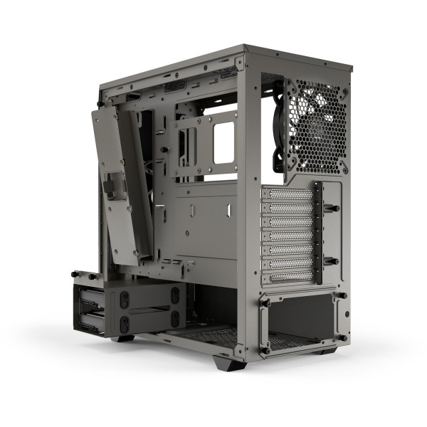 Kućište Midi be quiet! PURE BASE 500 mettalic grey Window - Image 3