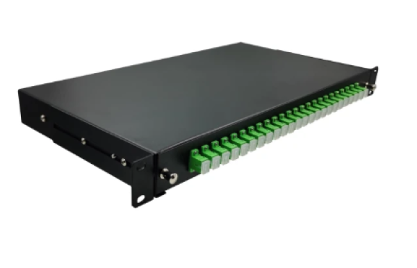 Optički patch panel sa 48 konektora SC/APC sa kliznim mehanizmom 1U - Image 2