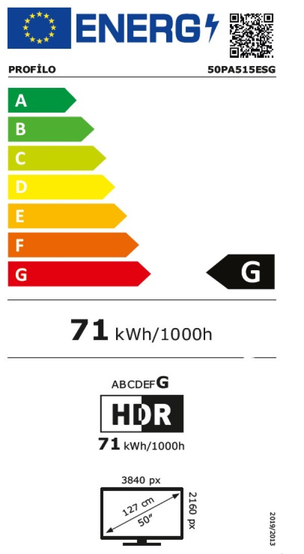 TV PROFILO SMART LED 50 inch 50PA515ESG UHD 3840x2160/ANDROID 11/DVB-T2/C/S2/Siva - Image 4