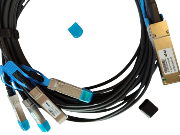 ExeLink XQ+BC0003-XS+ QSFP28 to SFP28 Direct Attach Cable - Image 2