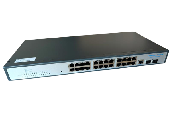 ExeLink SG2526 switch 24x10/100/1000 Base-T:2x1000 Base-X SFP porta L2 Managed - Image 3