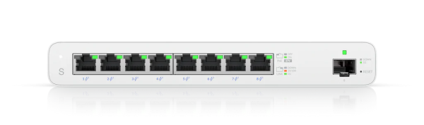 Ubiquiti UISP-S Managed Switch Layer 2 8x GE, 1x SFP, 8x PoE OUT - Image 4