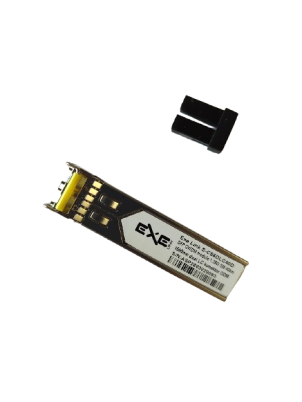 ExeLink Transceiver S-C55DLC40D SFP CWD module 1.25G SM 40km 1550nm DUAL LC konektor DDM - Image 2